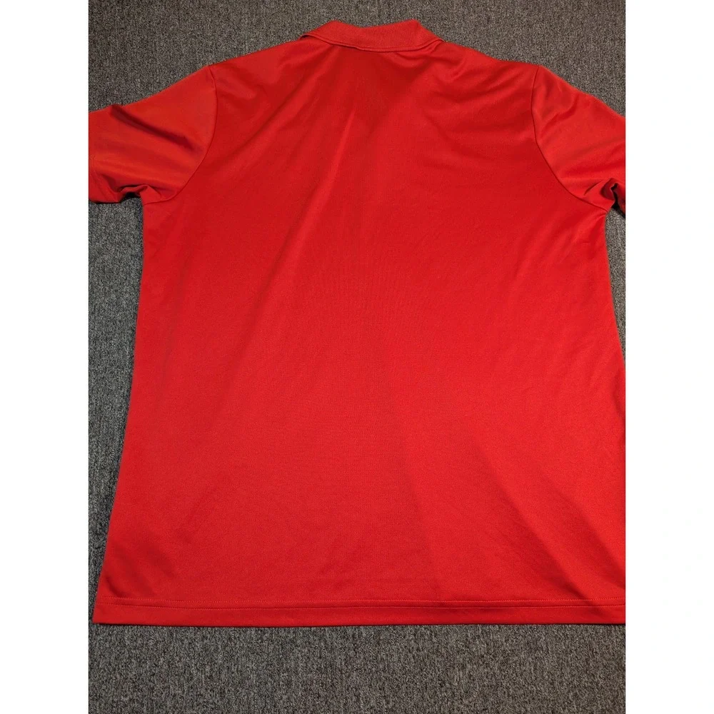 Adidas Trump National Charlotte Golf Polo Shirt Mens XL‎ Red Primegreen